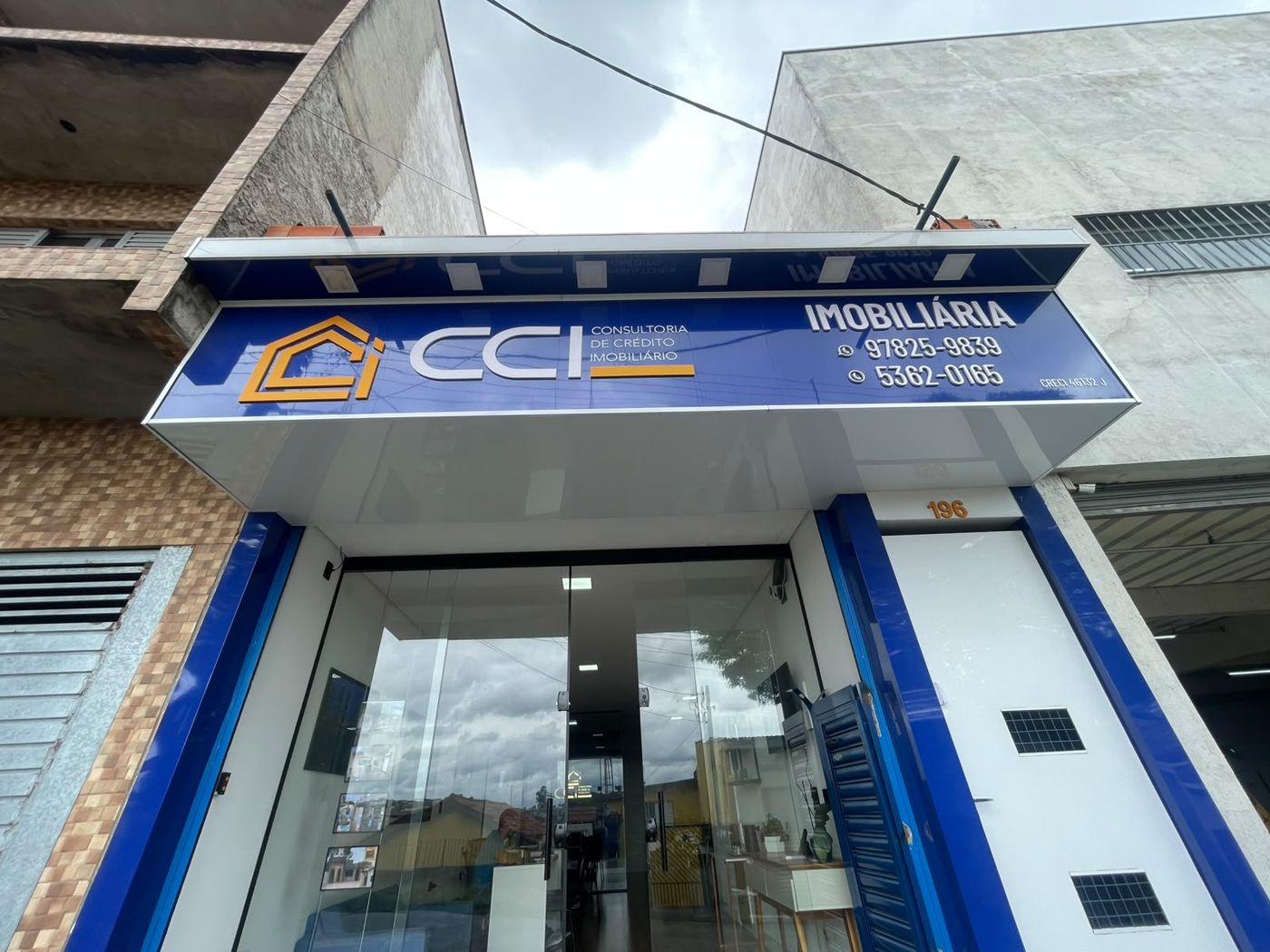 Fachada da CCI na R. Frederico Steidel, 196, em Francisco Morato